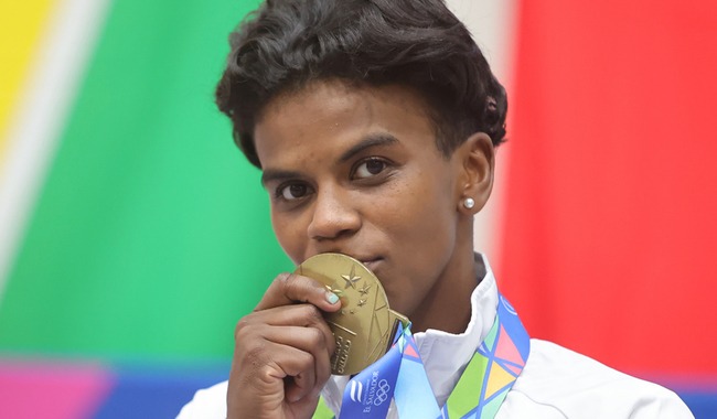 Prisca Awiti gana medalla de Plata en París 2024. Foto: Archivo