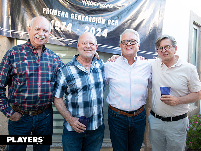 Ricardo, Rodolfo, Enrique y Héctor.