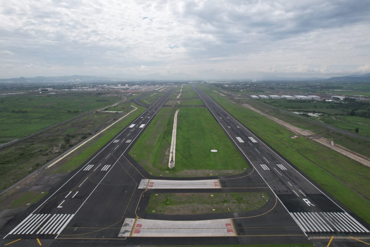 Pistas del aeropuerto de Guadalajara