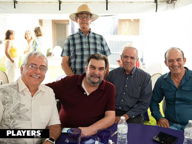 Toño, Juan, Guillermo, Paco y Braulio.