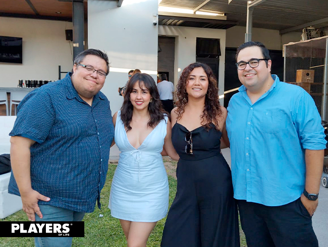 Ulises Villarreal, Susana Gil, Perla Ortiz y Carlos Daniel Fernández.