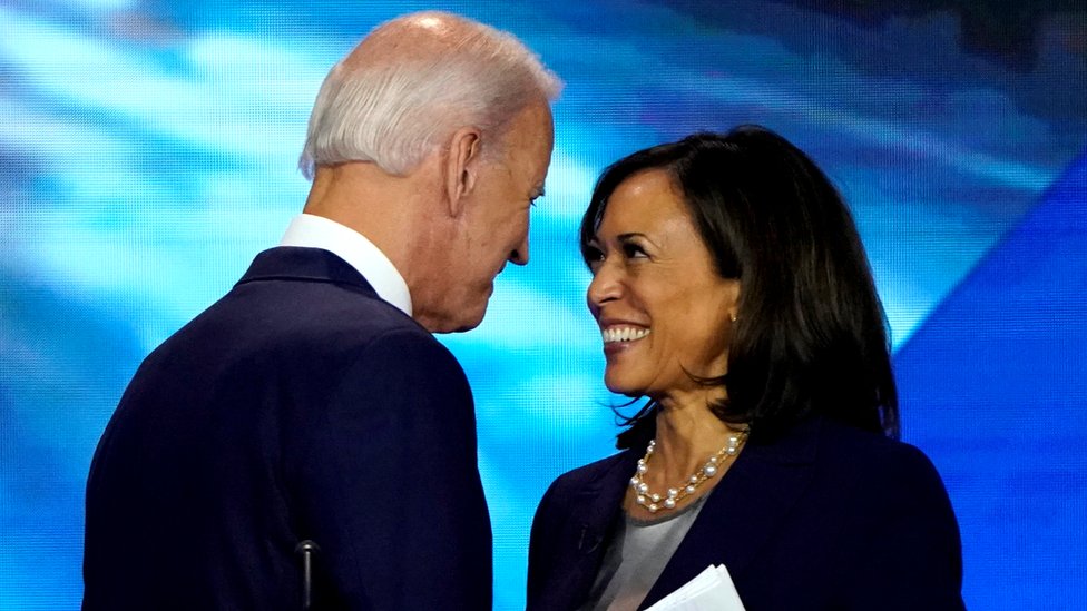 Joe Biden respalda a Kamala Harris como posible candidata a la presidencia