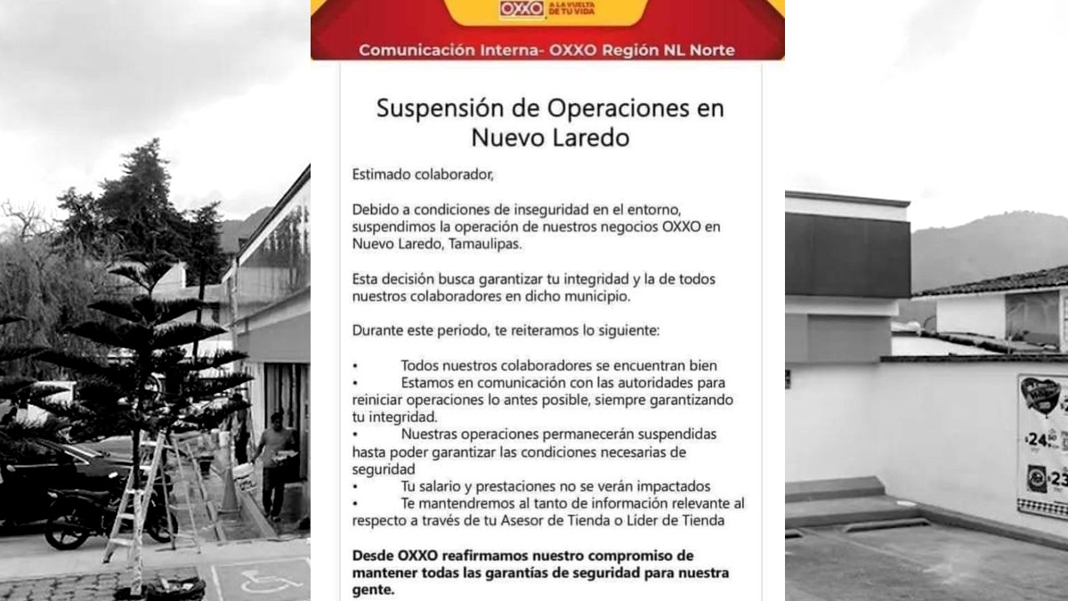Oxxo confirma cierre definitivo de tiendas en Nuevo Lardo. Foto: Twitter