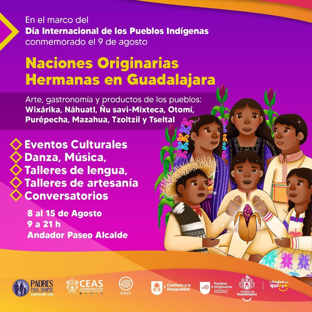 Actividades Naciones Originarias Hermanas Guadalajara 2024