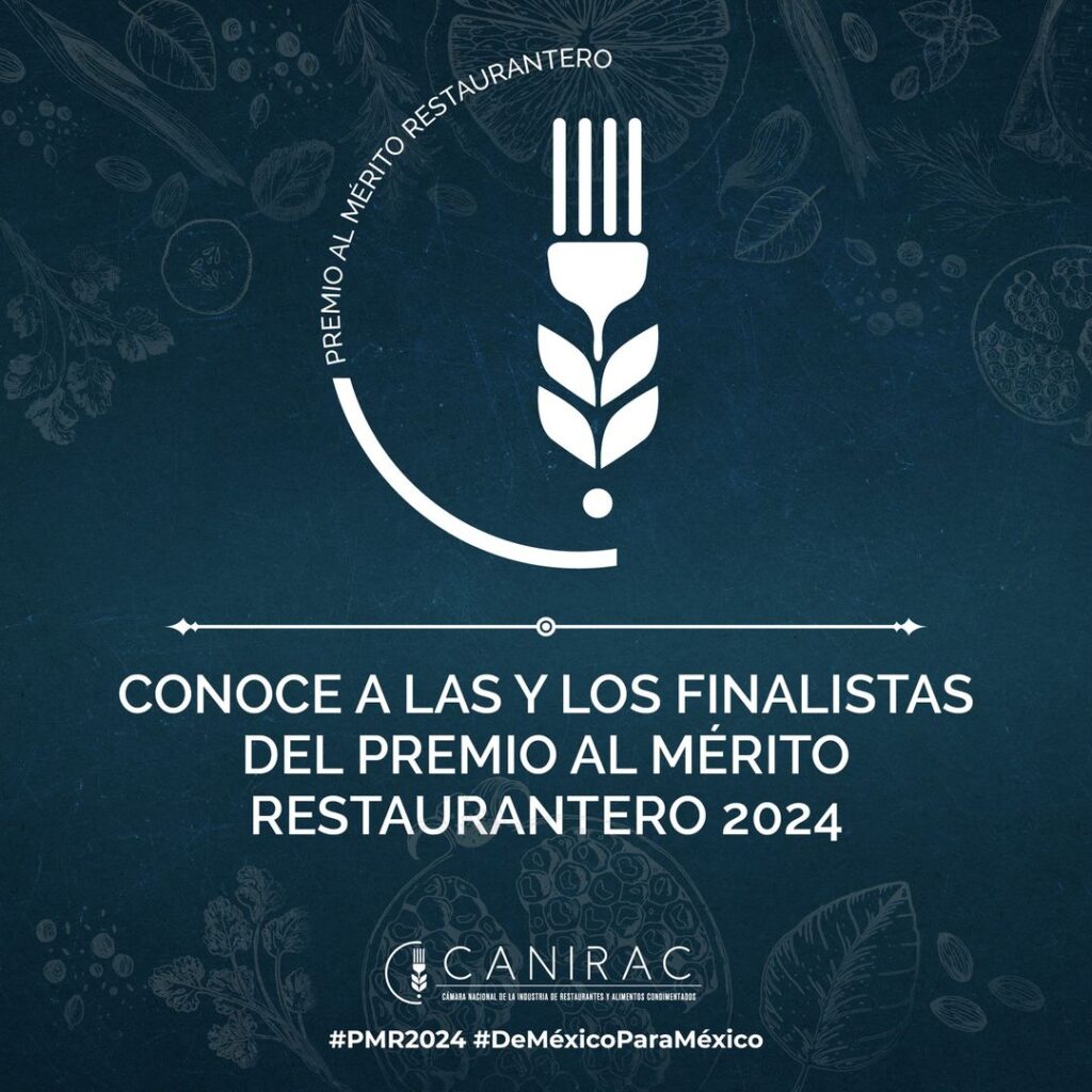 Finalistas premio mérito restaurantero 2024