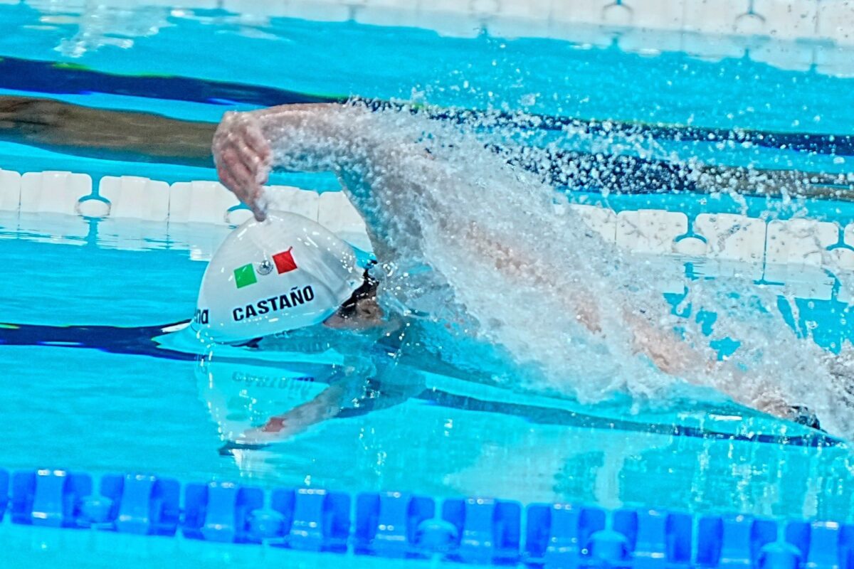 Gabriel Castaño está entre los 15 mejores nadadores del mundo. Foto: CONADE