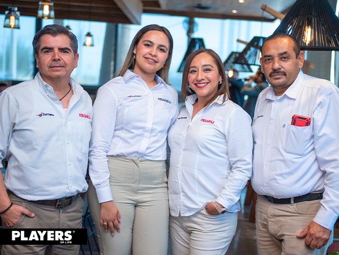 Gerardo Cruz, Jimena Quintana, Yarenci Luna y Vicente Pedroza.