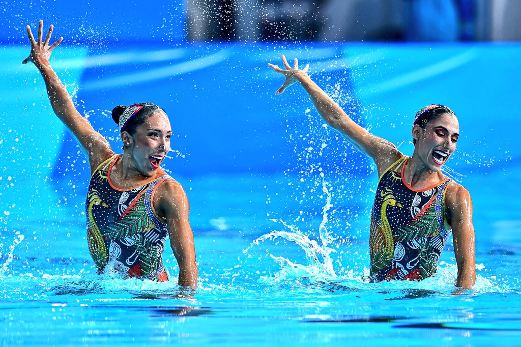 Nuria Diosdado Tapatía y estrella de la Natación Artística que brilla