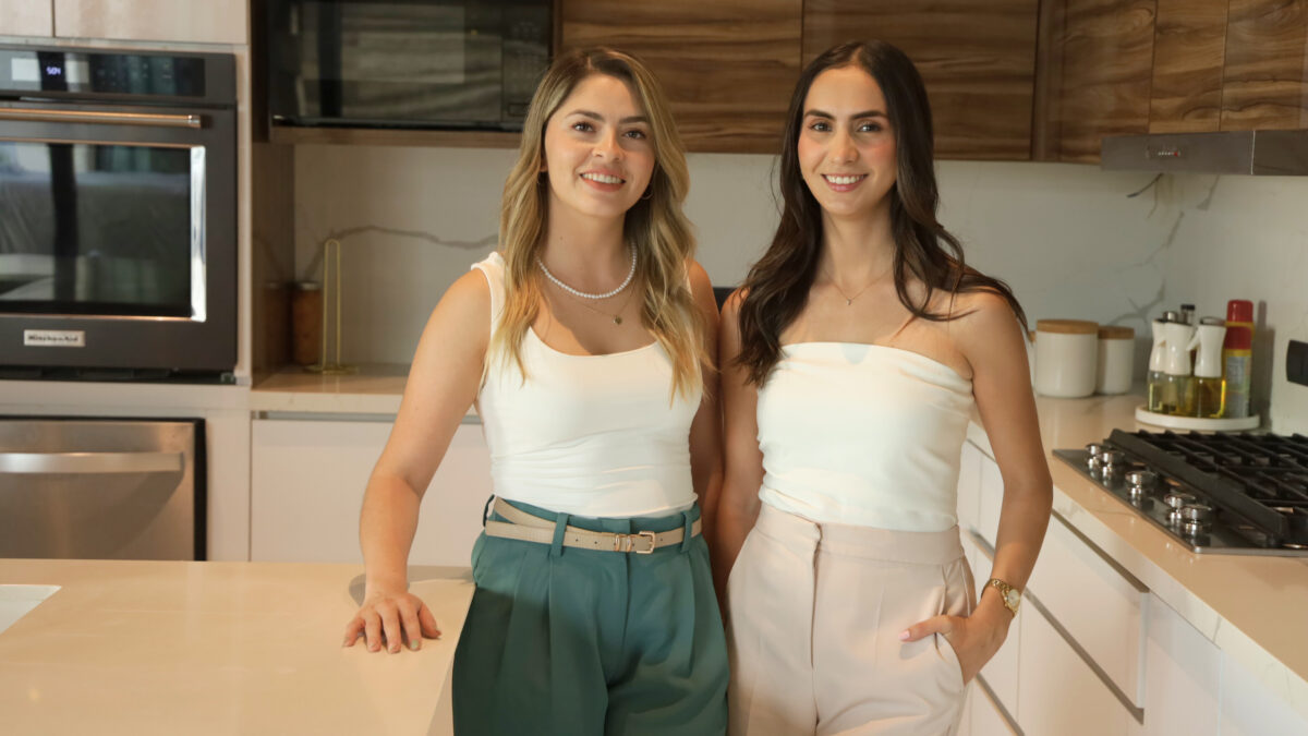 Paulina Rodríguez y Alejandra Ramos, fundadoras de Meraki Daily Meals.