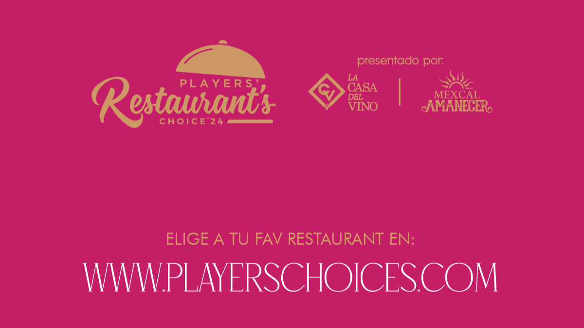 Oficialmente, PLAYERS' Restaurant's Choice 2024 arrancó su etapa de The Choices, en la que todos los TOP Restaurant podrán ser elegidos como FAVS.