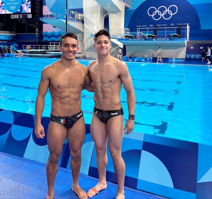 Juan Celaya y Osmar Olvera ganan medalla de Plata en Clavados Sincronizados