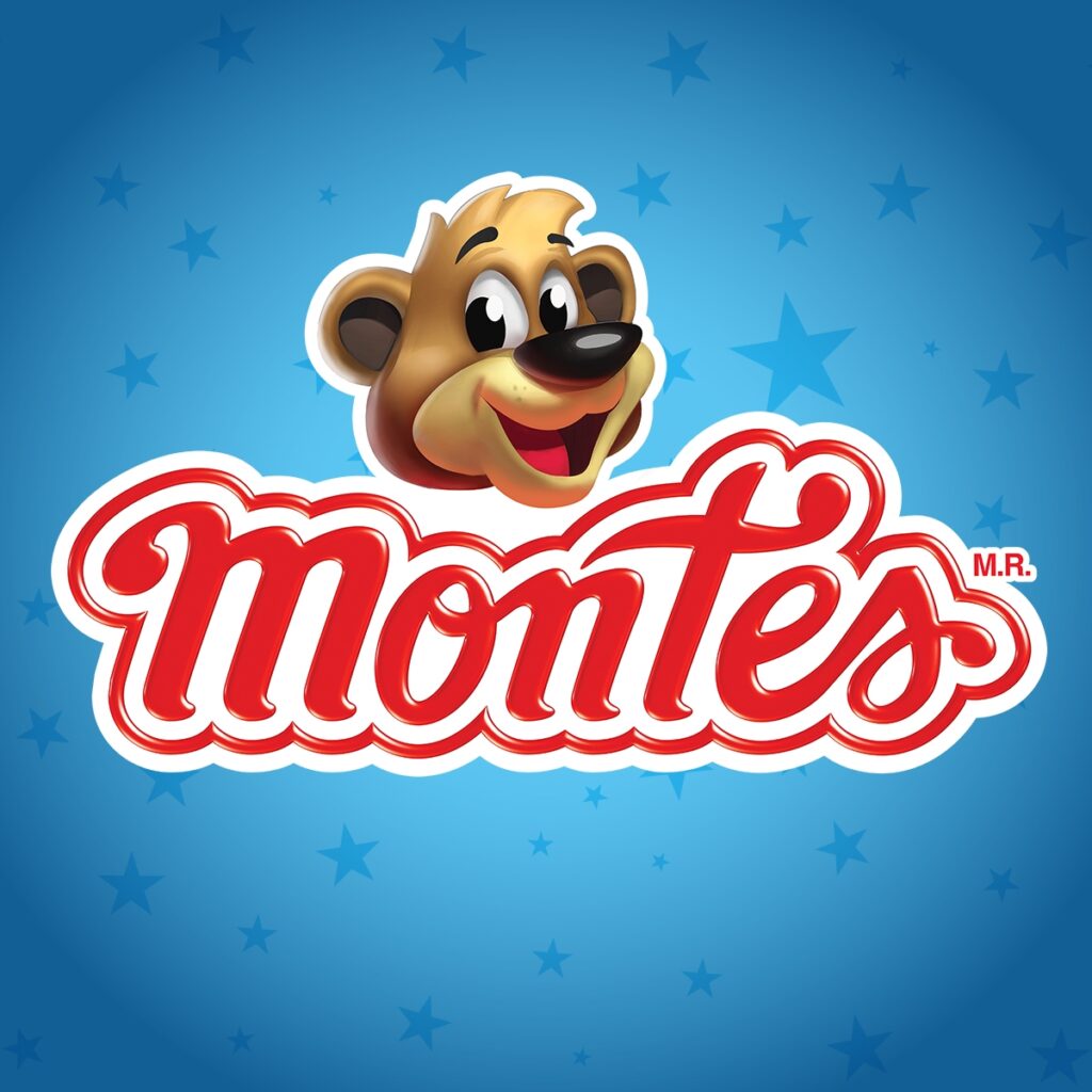 Osito Montes mascota de Dulces Montes