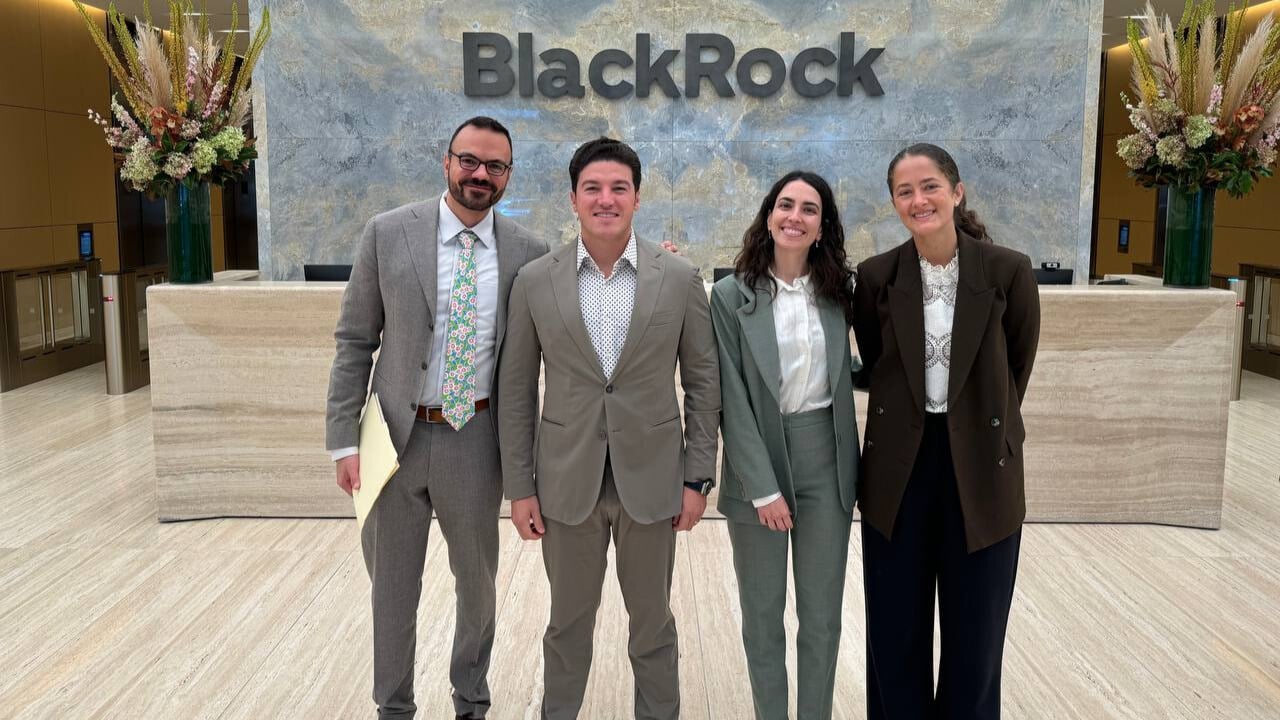 BlackRock, interesado en invertir en Nuevo León, asegura Samuel García tras reunión