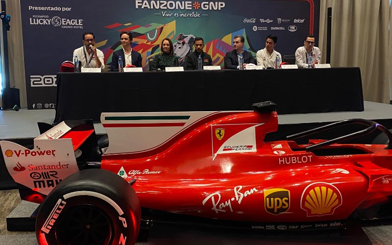 Conferencia de prensa de Fanzone F1 Monterrey