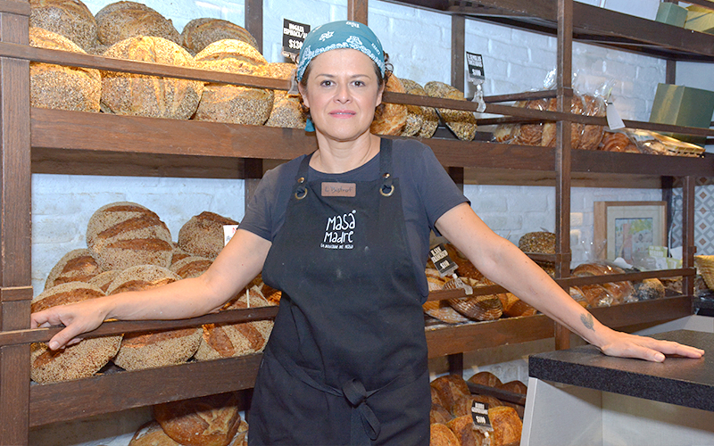 Leticia Vilchis, fundadora de la panadería Masa Madre en Guadalajara