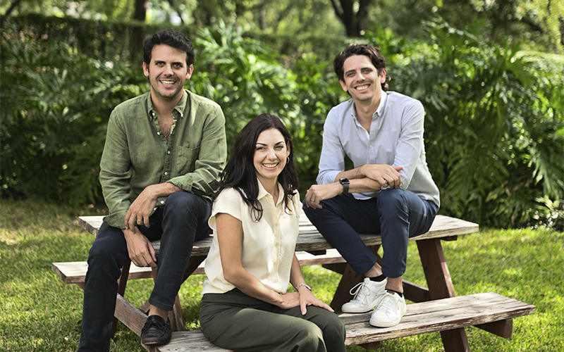 Jaime, Dora y Rodrigo Martínez Sada