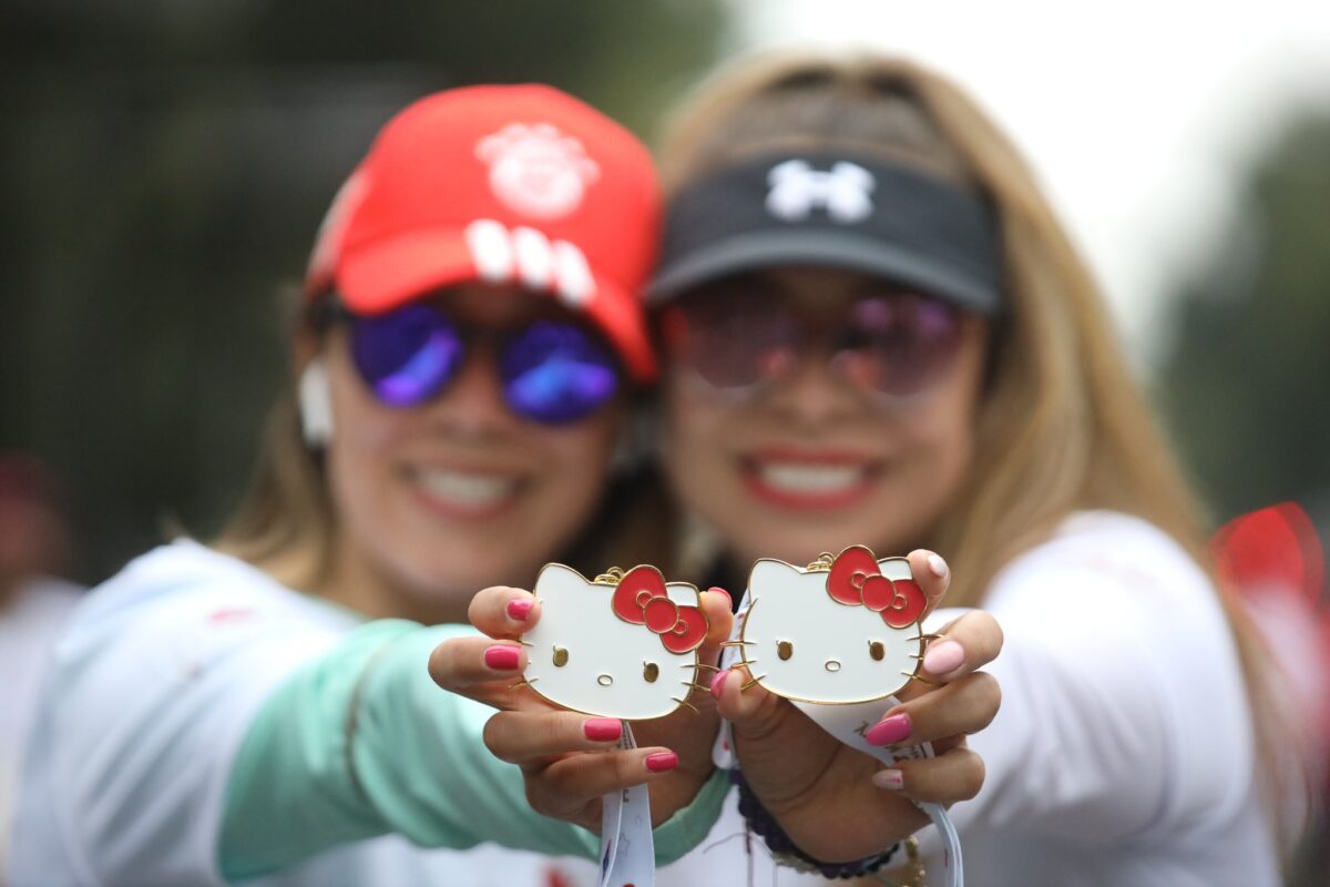 medalla conmemorativa de Hello kitty en México 2024