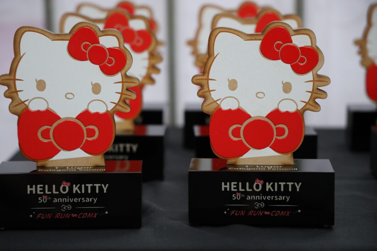 trofeo de hello kitty en méxico