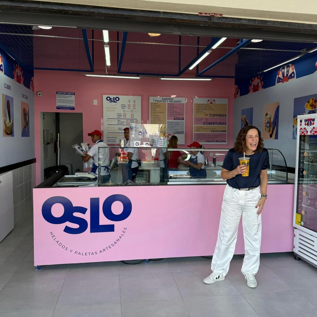 nueva sucursal de Oslo Helados en Centro Médico de Marisa Lazo