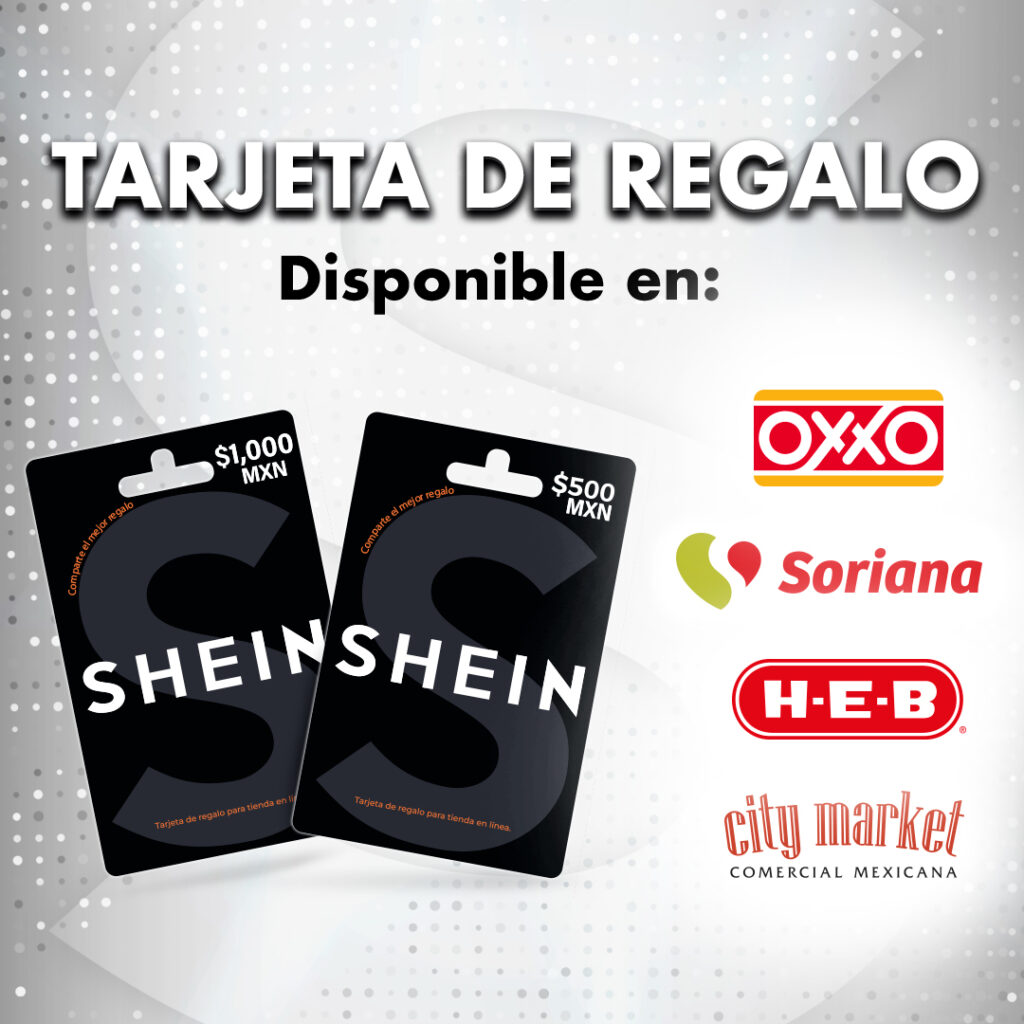 dónde venden y precio de las tarjetas de regalo de shein 