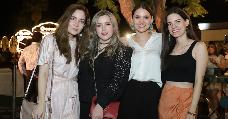 Gaby Ro, Sofía Galán, Karla y Sofía Olivares.