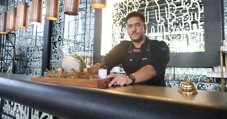 Jesús Arceo, barmanager de Bruna y Octo