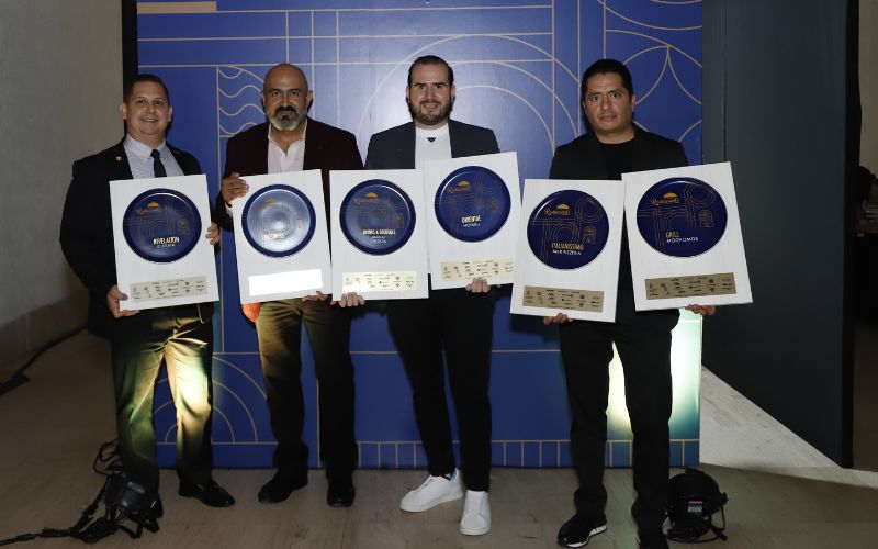 Grupo Costeño durante la premiación del PLAYERS' Restaurant's Choice 2024