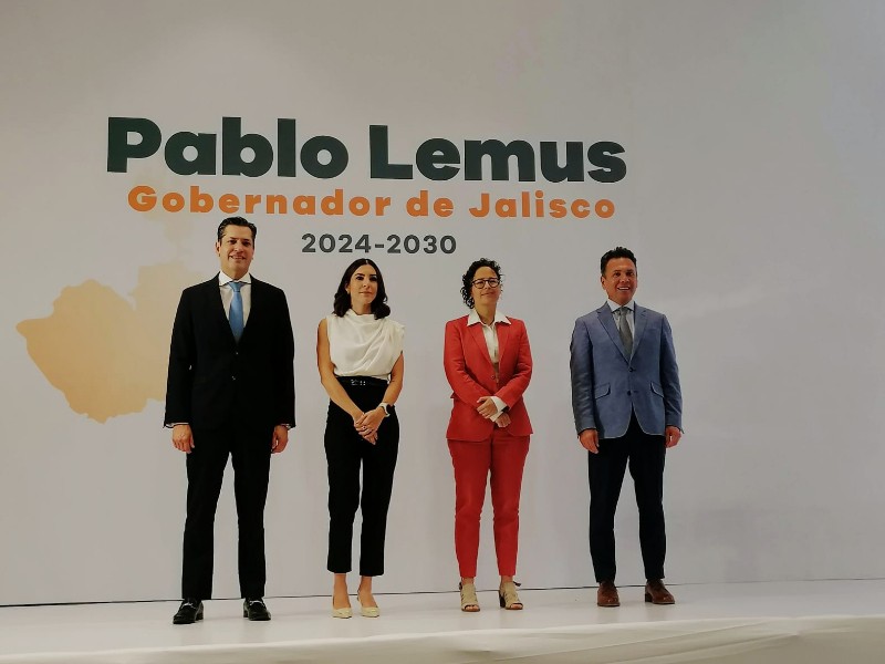 Pablo Lemus presentó a su Gabinete económico, aplaudido por la Canaco Guadalajara