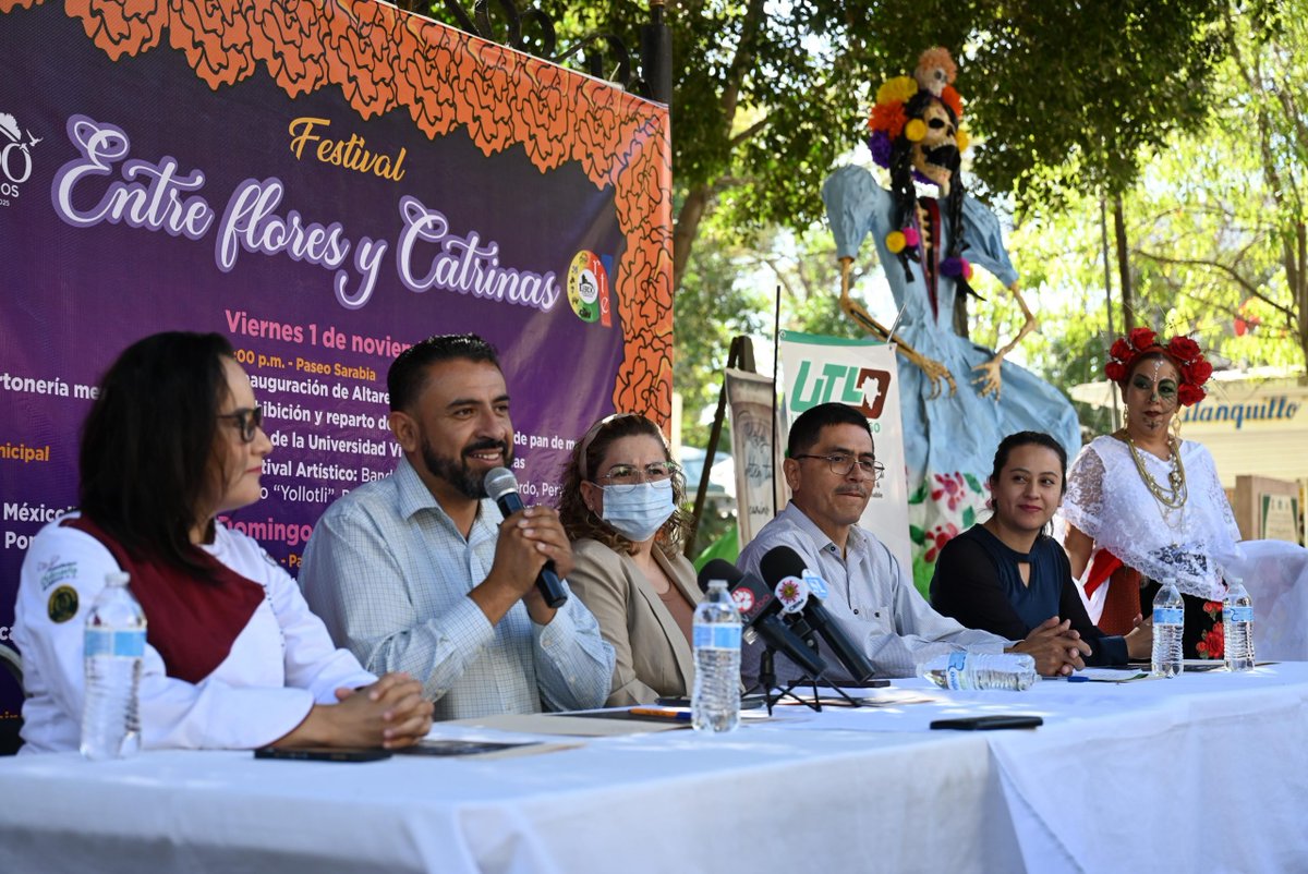 Conoce el calendario del Festival ‘Entre Flores y Catrinas’ del Día de Muertos 2024 en La Laguna