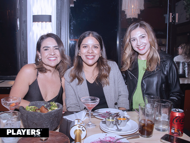 Mayra Moreno, Karla Silva y Diana Jiménez