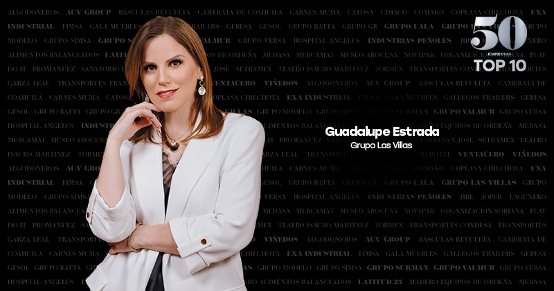 Las 50 empresas que mueven a La Laguna: Guadalupe Estrada/Presidenta del consejo de Grupo inmobiliario Las Villas