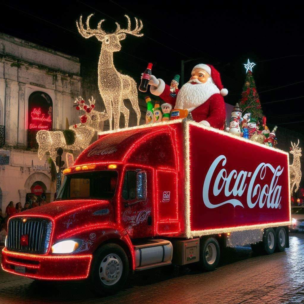 desfile de navidad de caravana coca cola 2024 guadalajara