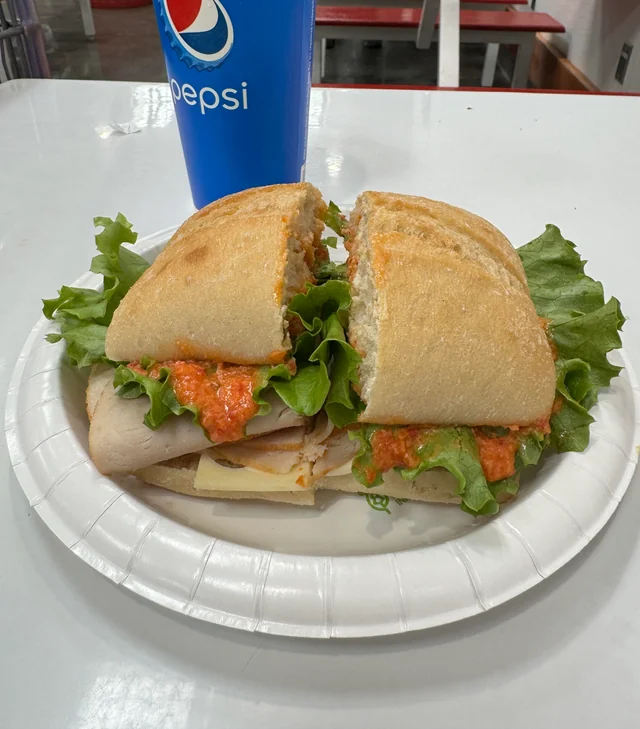 Sándwich de pavo de Costco