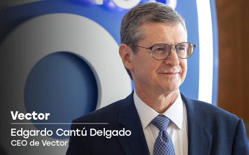 Edgardo Cantú Delgado, CEO de Vector