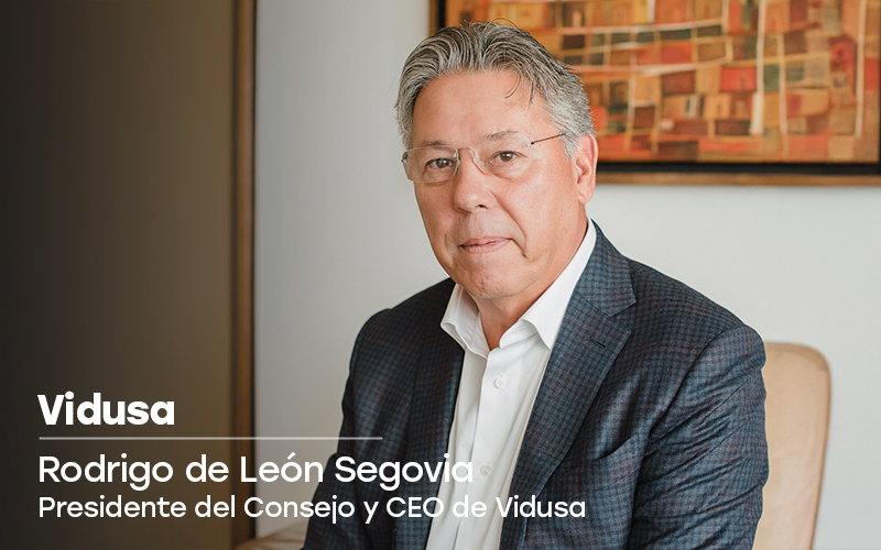 Rodrigo de León Segovia, Presidente del Consejo y CEO de Vidusa