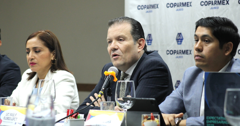 Coparmex Jalisco expectativas empresariales 2025