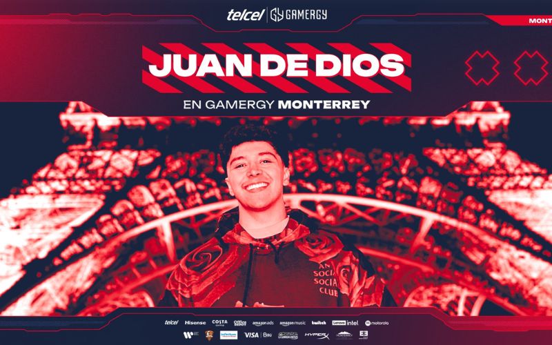 Juan de Dios participará en Gamergy Monterrey 2024