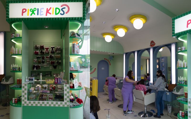 Interiores de Pixie Kids