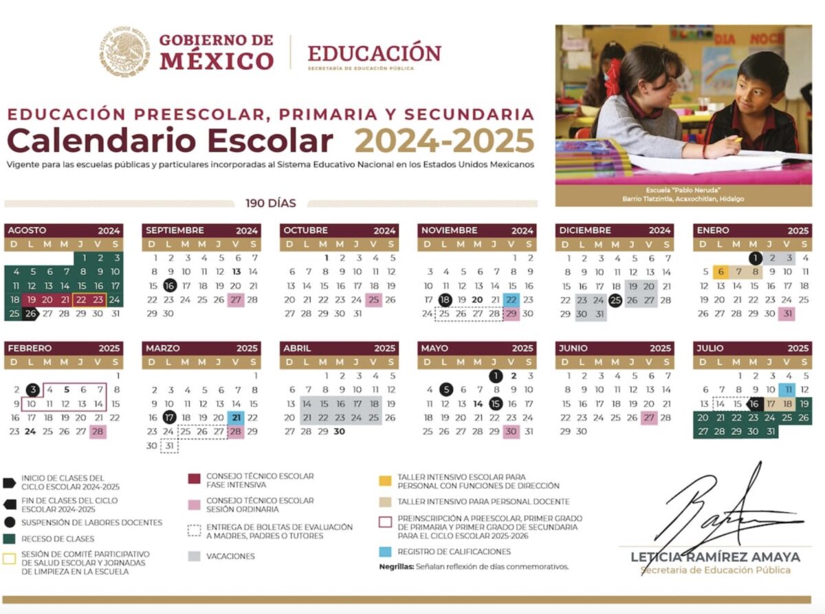 Consulta el calendario oficial de la SEP con las vacaciones de invierno 2024