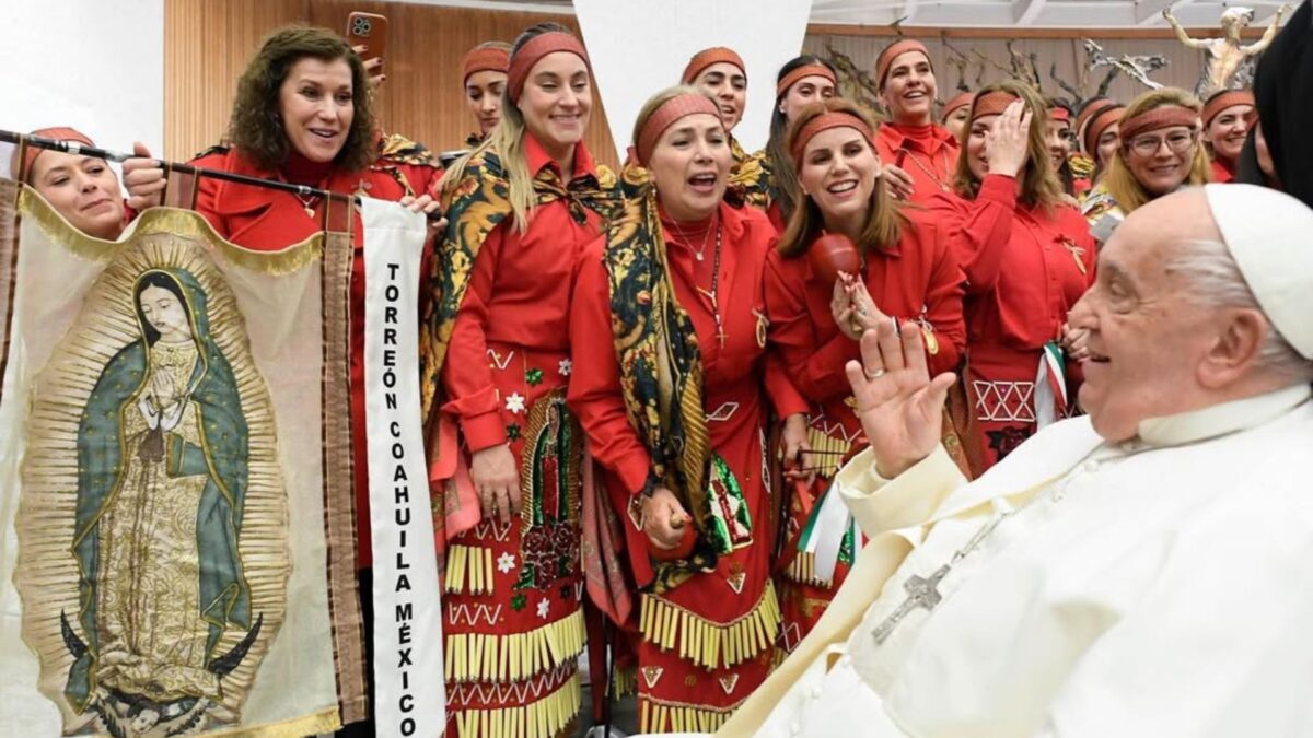 Danza lagunera en el Vaticano