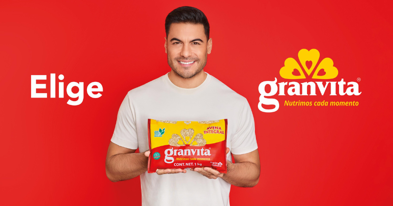 Carlos Rivera nuevo embajador de Granvita