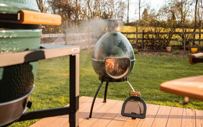 Asador Big Green Egg