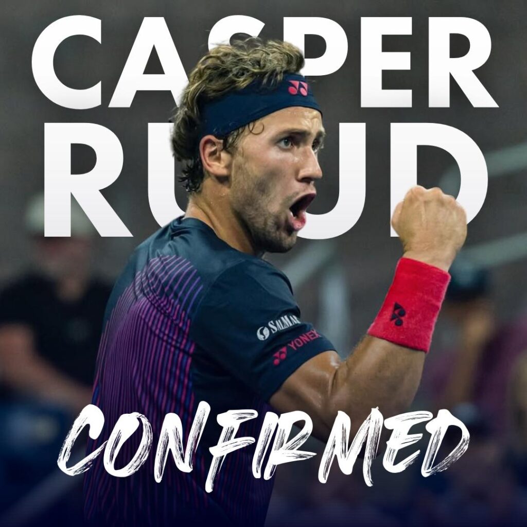 Casper Ruud triple campeón de Grand Slam