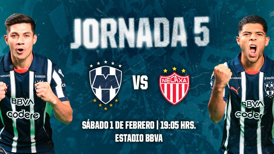 Monterrey buscará su primera victoria en Liga MX ante Necaxa. (Foto: Rayados)