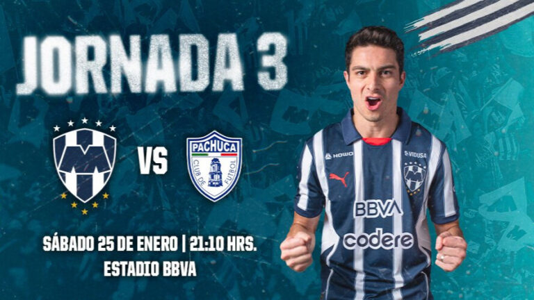 Monterrey buscará su primer trinufo en Liga MX cuando reciba al Pachuca. (Foto: Rayados)