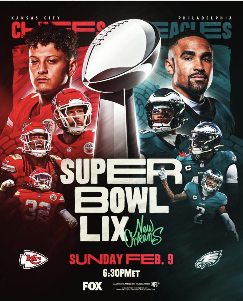 Super Bowl 2025 en Saltillo: Kansas City Chiefs vs Philadelphia Eagles buscarán la revancha