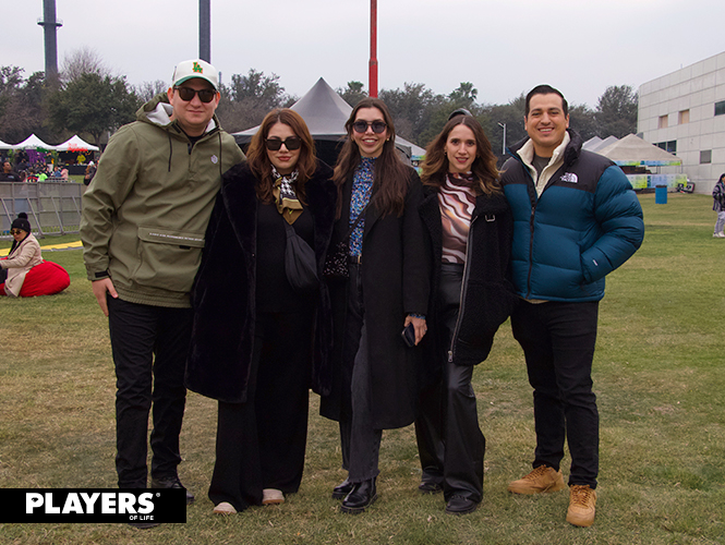 Hugo Gamboa, Cecilia Quintanilla, Daniela Preciado, Sergio Ruiz y Andrea Macías