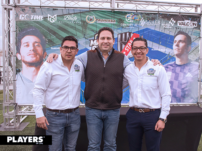 Jorge Rodríguez, Javier Diaz y Sergio Flores