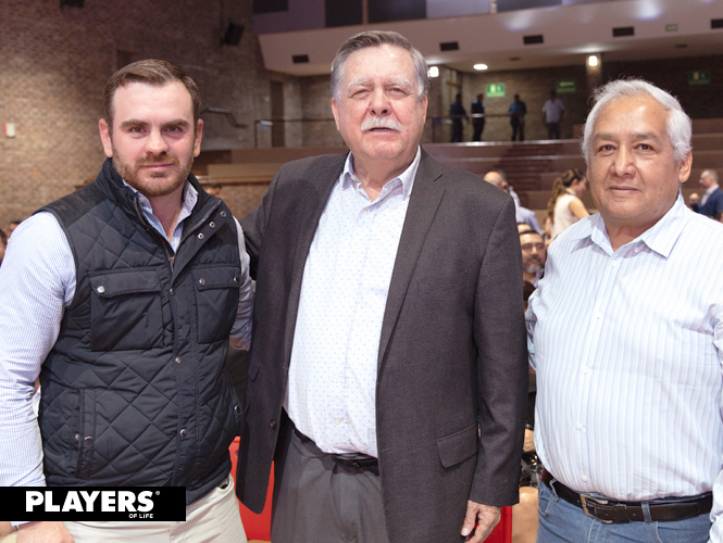 Alejandro Jiménez, Donato Gutiérrez y Heriberto Avendaño.