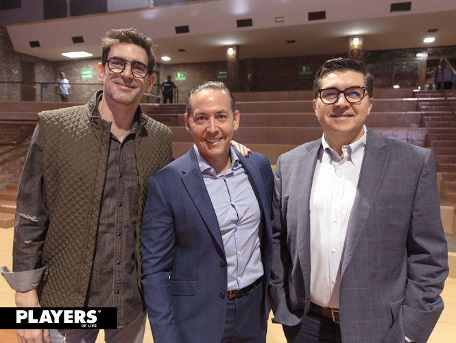 Carlos Fink, José Alberto Cantú y José Piña.